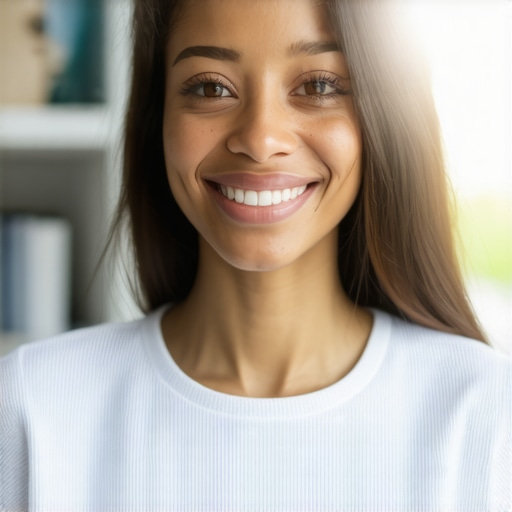 Person smiling confidently after cosmetic dentistry