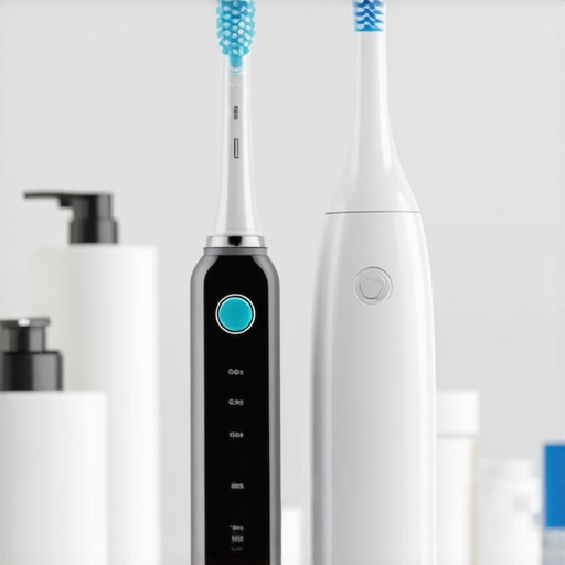 Electric toothbrush and water flosser for effective oral care.