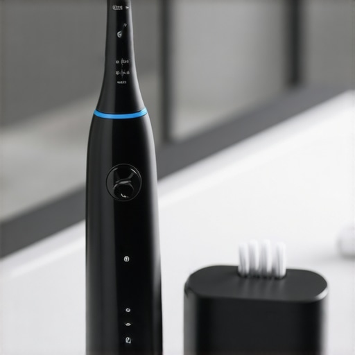 A sonic toothbrush and ultrasonic scaler displayed together, emphasizing advanced dental cleaning devices.
