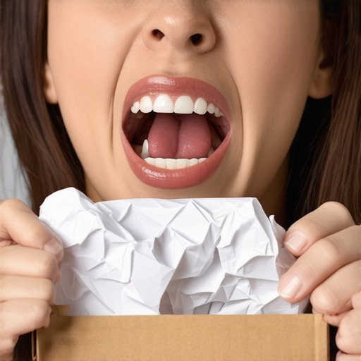 The Error of Using Your Teeth as Tools to Open Packages