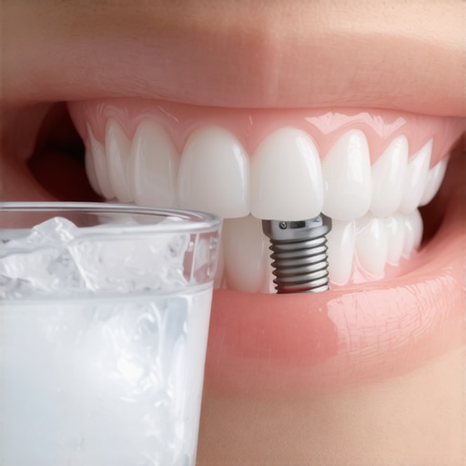Why your dental implant feels cold when you drink ice water