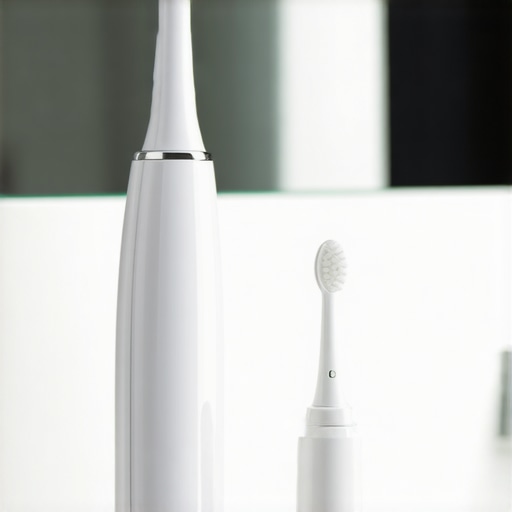 Electric toothbrush and water flosser used for effective long-term oral health maintenance