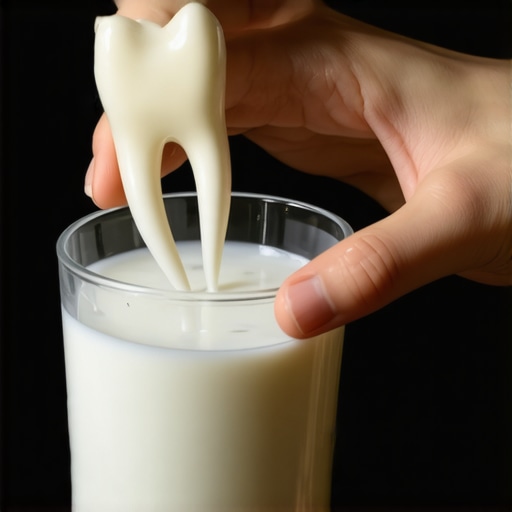 Why You Should Always Keep a Knocked-Out Tooth in Milk, Not Water