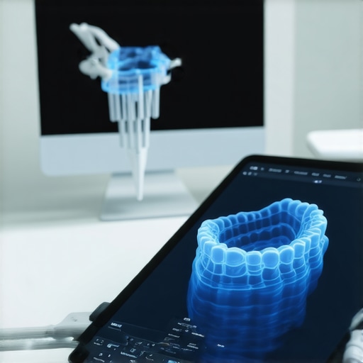 A 3D digital scan of teeth used for monitoring oral health and dental wear over time.