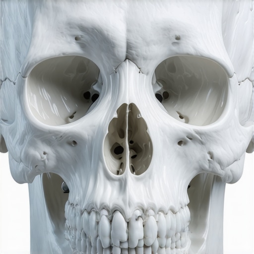 Digital 3D Airway Analysis Scan Visualizing how jaw position affects the breathing airway during a dental exam.
