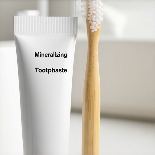 Enamel Strengthening Toothbrush and Toothpaste Mineralizing toothpaste and extra-soft toothbrush for enamel repair