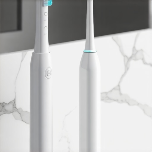 High-quality water flosser and electric toothbrush for long-term implant care