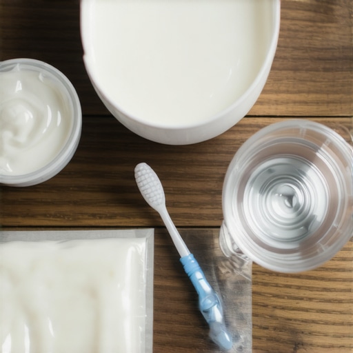 Essential Wisdom Tooth Recovery Kit A collection of items necessary for recovering from a wisdom tooth extraction in your thirties.