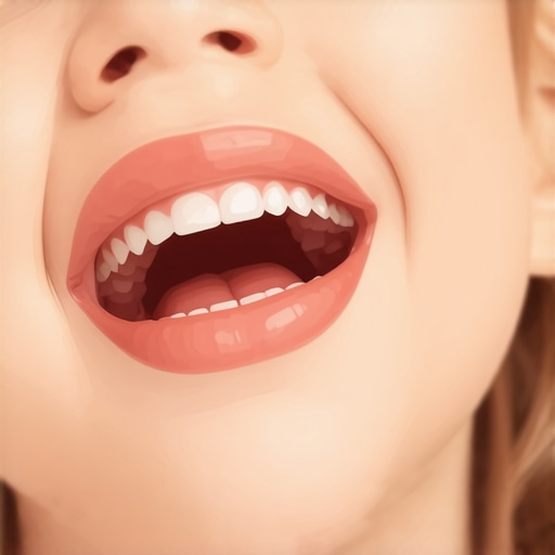 Parent cleaning a child's gums with a soft cloth to soothe molar pain.