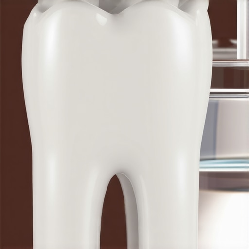 Close up of healthy tooth enamel representing proper dental preservation techniques.