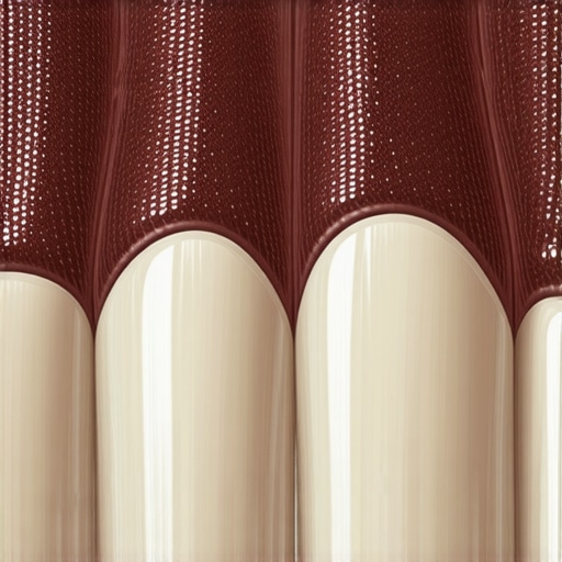Close-up of healthy gum tissue with natural dark pigment and orange-peel texture.