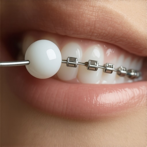 How to handle a loose orthodontic wire that is poking your cheek
