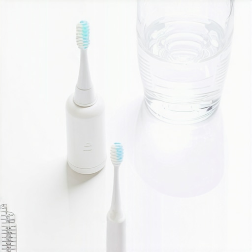 Prescription bottle and toothbrush representing medication impact on oral health.