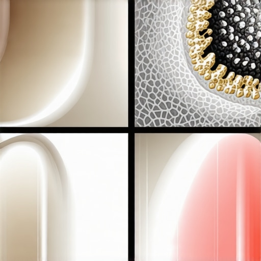 Microscopic Dental Enamel Scratches Close-up showing the difference between healthy smooth enamel and scratched tooth surfaces from abrasive toothpaste.