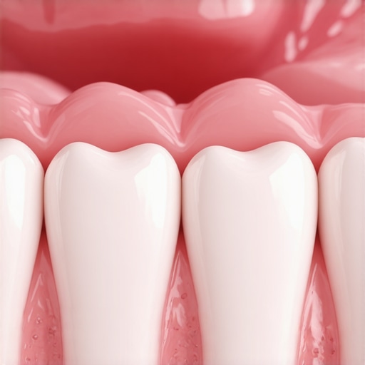 Modern Ceramic vs Traditional PFM Bridge Margins A comparison of how different dental bridge materials look at the gum line.