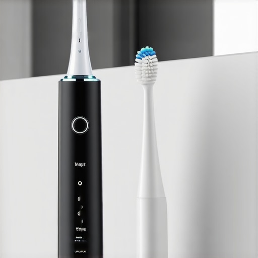 High-end electric toothbrush and water flosser for home oral care