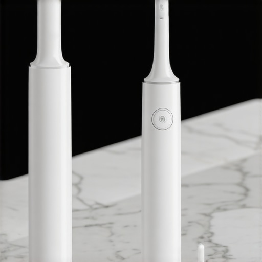 Electric toothbrush and water flosser for home dental care