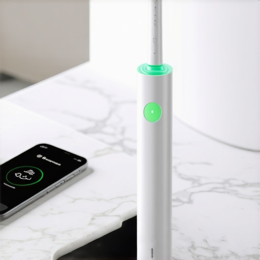 Electric toothbrush with pressure sensor and dental tracking app