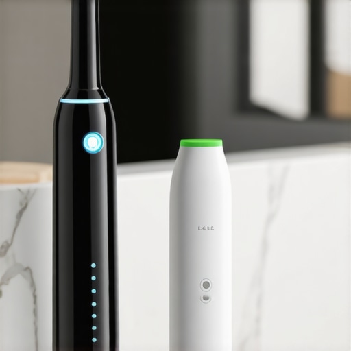 Electric toothbrush and water flosser for sensitive teeth maintenance
