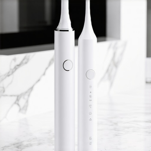 Electric toothbrush and water flosser for gum health maintenance
