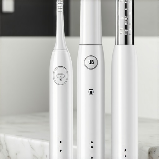 Electric toothbrush and water flosser for sensitive teeth maintenance