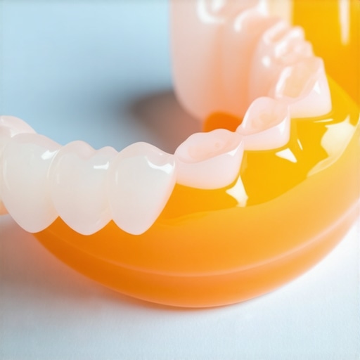 A high-quality custom-fit mouthguard for children's sports safety.