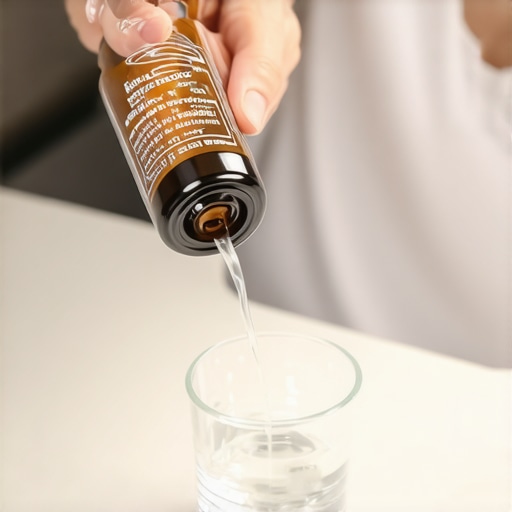 Safe Hydrogen Peroxide Dilution for Teeth Mixing hydrogen peroxide with water for a safe dental rinse