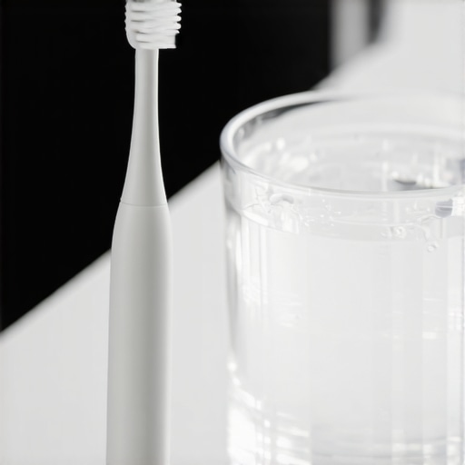 An ultra-soft surgical toothbrush used for gentle cleaning after oral burns.