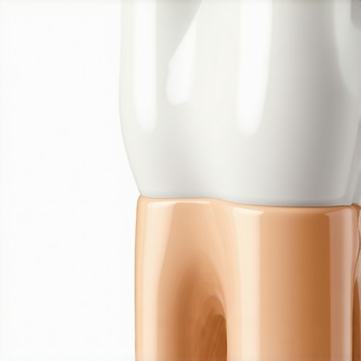 Visual comparison of healthy enamel versus translucent teeth caused by excessive whitening.