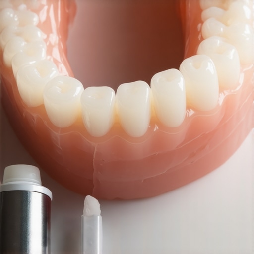 The danger of using super glue to fix a broken denture