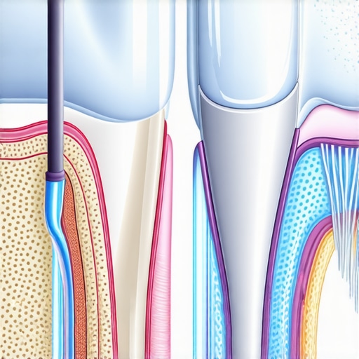 Tooth Enamel Protection vs. Abrasive Wear Diagram illustrating the difference between safe cleaning and abrasive enamel wear.