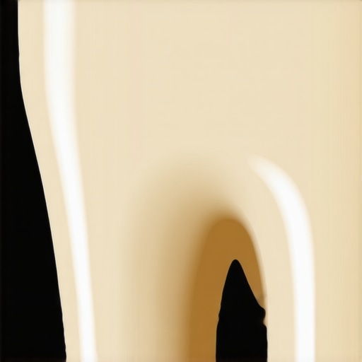 Translucency and Gum Biotype Detail Macro view of dental enamel translucency and gum tissue biotype