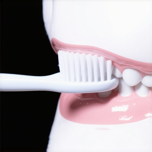 Two-finger grip and 45-degree angle toothbrushing technique Correct toothbrushing angle for gum health